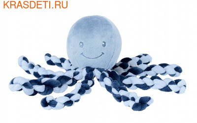 Мягкая игрушка Nattou Soft Toy Octopus Осьминог (фото, вид 1)