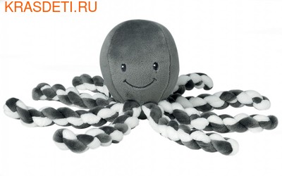 Мягкая игрушка Nattou Soft Toy Octopus Осьминог (фото, вид 2)