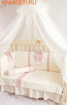 Eco-Line Набор в кроватку для новорожденных MILANA (фото, вид 1)