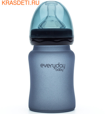 EveryDay baby Бутылочка с индикатором температуры из стекла, 150 мл (фото, вид 5)