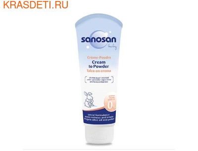 Sanosan Крем-присыпка 100 мл Sanosan Крем-присыпка 100 мл